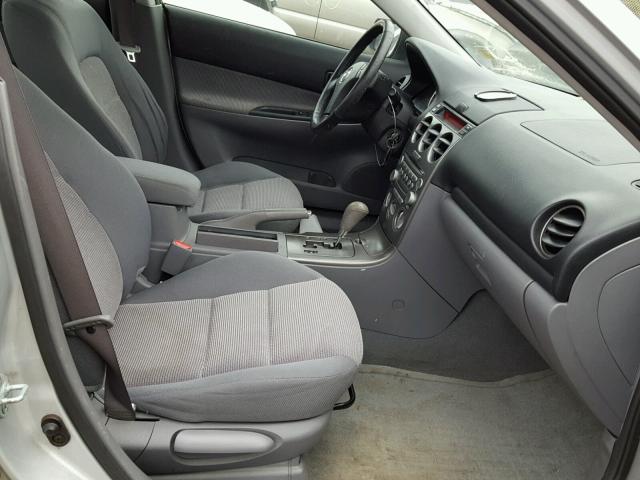 1YVFP80C755M07896 - 2005 MAZDA 6 I SILVER photo 5