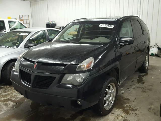 3G7DA03E45S543369 - 2005 PONTIAC AZTEK BLACK photo 2