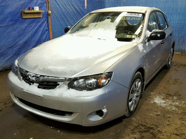 JF1GH61618H819440 - 2008 SUBARU IMPREZA 2. SILVER photo 2