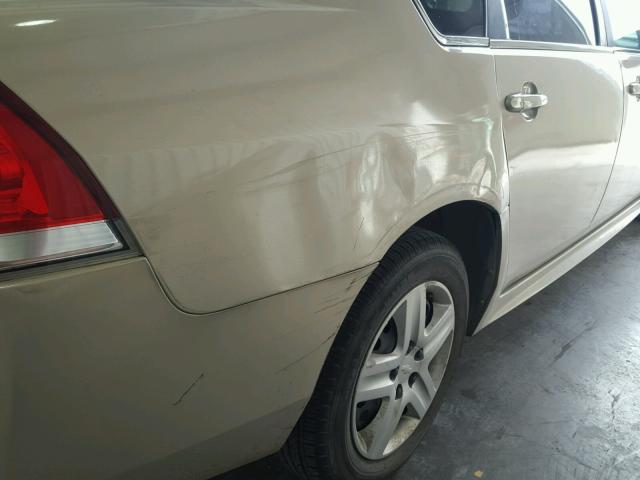 2G1WA5EK7A1127759 - 2010 CHEVROLET IMPALA 金色 照片 9