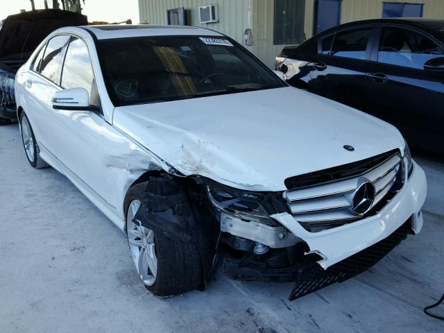 WDDGF4HB1DR284000 - 2013 MERCEDES-BENZ C 250 WHITE photo 1