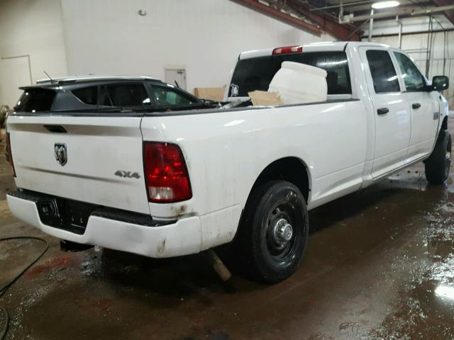 3D7TT2CT6AG173711 - 2010 DODGE RAM 2500 WHITE photo 4