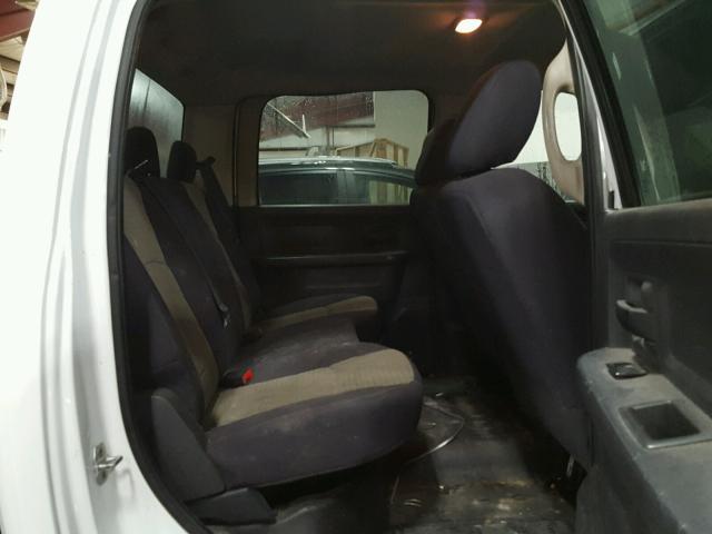 3D7TT2CT6AG173711 - 2010 DODGE RAM 2500 WHITE photo 6