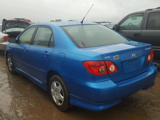 2T1BR32E88C862134 - 2008 TOYOTA COROLLA CE BLUE photo 3