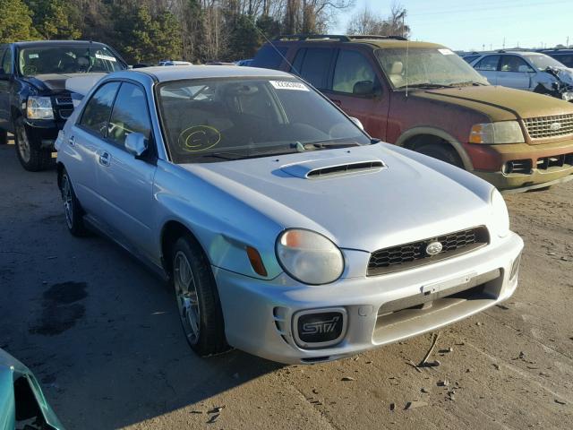 JF1GD29672G506737 - 2002 SUBARU IMPREZA WR SILVER photo 1