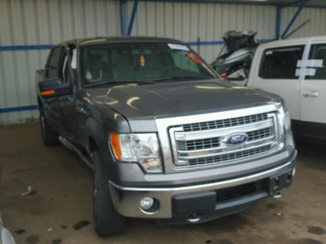 1FTFW1ET5DFB05962 - 2013 FORD F150 SUPER GRAY photo 1