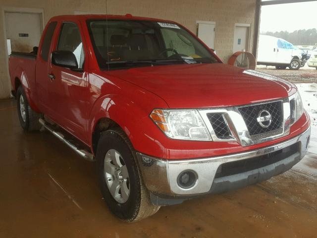 1N6AD0CU0BC433100 - 2011 NISSAN FRONTIER S RED photo 1