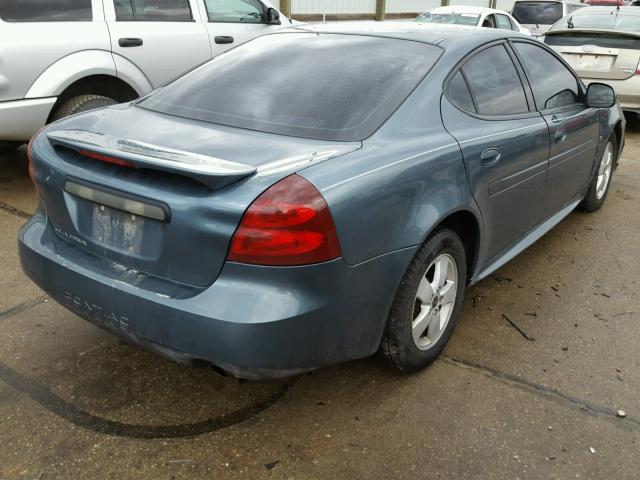 2G2WP552561254107 - 2006 PONTIAC GRAND PRIX GRAY photo 4