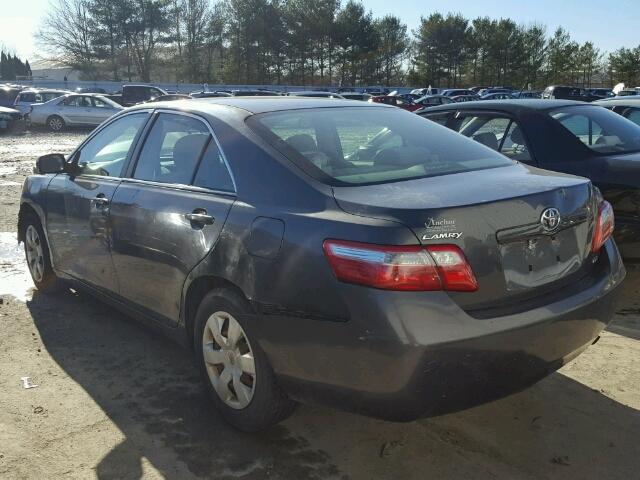 4T1BE46K97U561273 - 2007 TOYOTA CAMRY NEW GRAY photo 3