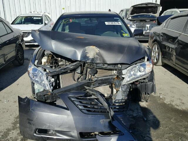 4T1BE46K97U561273 - 2007 TOYOTA CAMRY NEW GRAY photo 9