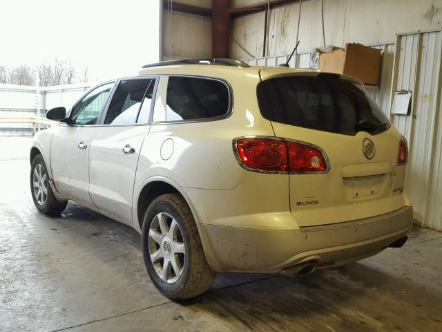 5GALRBED2AJ135438 - 2010 BUICK ENCLAVE CX CREAM photo 3