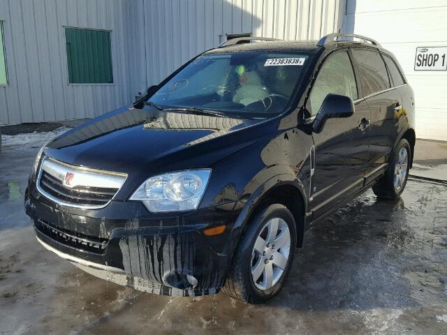 3GSDL637X8S717552 - 2008 SATURN VUE XR BLACK photo 2