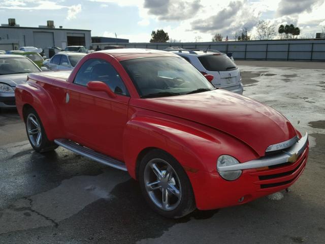 1GCES14H25B116589 - 2005 CHEVROLET SSR RED photo 1