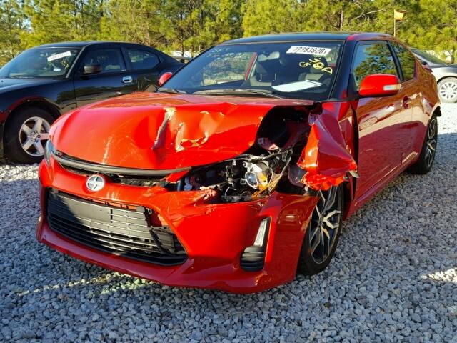 JTKJF5C79F3090127 - 2015 TOYOTA SCION TC 红色 照片 2