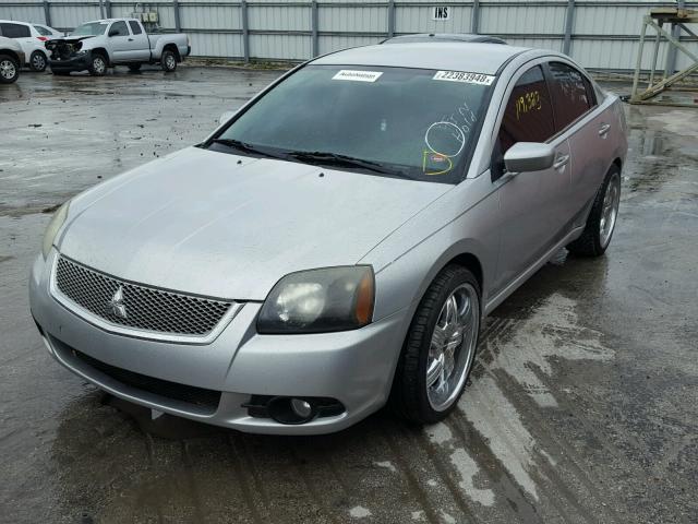 4A32B3FF0BE006738 - 2011 MITSUBISHI GALANT ES GRAY photo 2