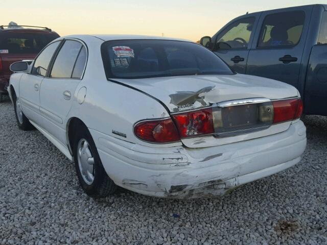 1G4HP54K3Y4106692 - 2000 BUICK LESABRE CU WHITE photo 3