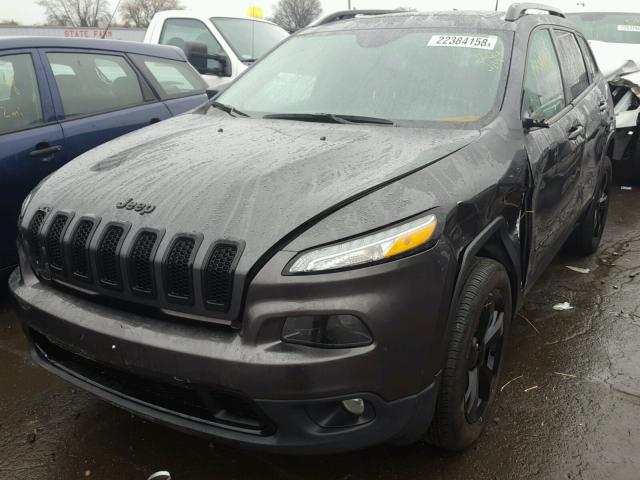 1C4PJMDB6GW318744 - 2016 JEEP CHEROKEE L GRAY photo 2