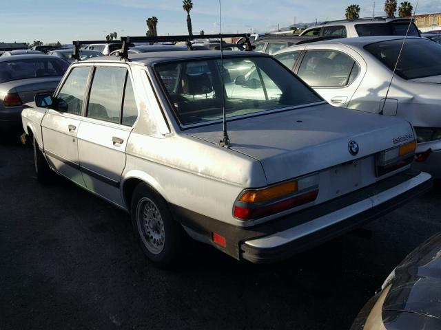 WBADK7302E9200538 - 1984 BMW 528 E SILVER photo 3