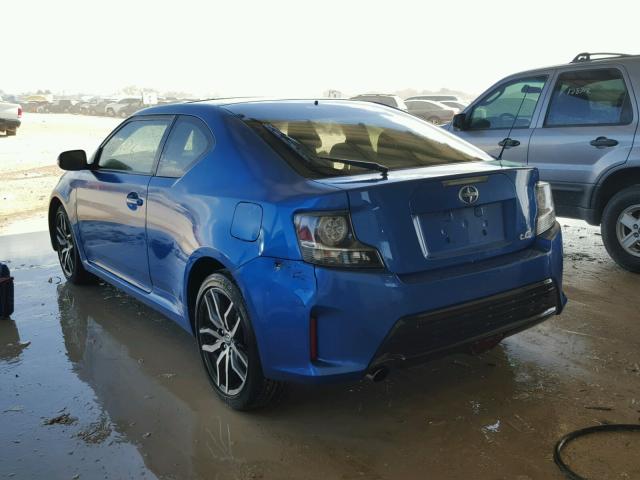 JTKJF5C78GJ016405 - 2016 TOYOTA SCION TC 蓝色 照片 3