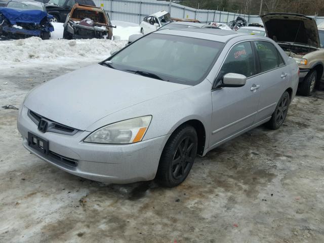 1HGCM66864A033183 - 2004 HONDA ACCORD EX SILVER photo 2