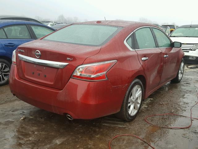 1N4AL3AP4FC179343 - 2015 NISSAN ALTIMA 2.5 RED photo 4