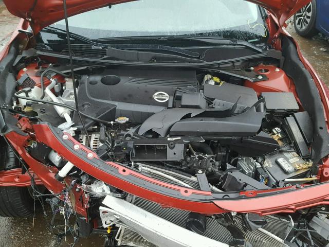 1N4AL3AP4FC179343 - 2015 NISSAN ALTIMA 2.5 RED photo 7