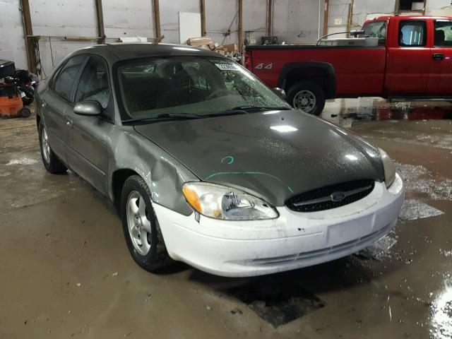 1FAFP53U13G205684 - 2003 FORD TAURUS SE GREEN photo 1