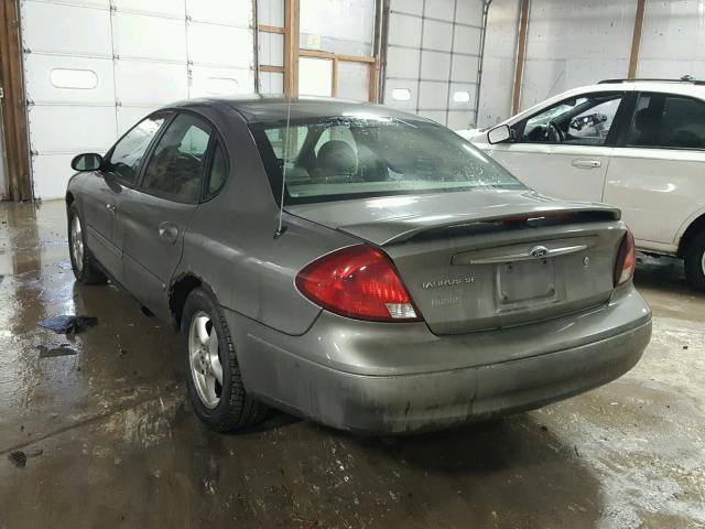 1FAFP53U13G205684 - 2003 FORD TAURUS SE GREEN photo 3