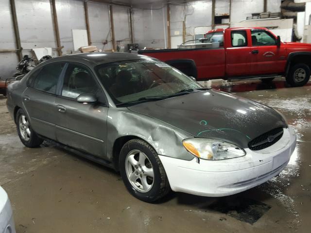 1FAFP53U13G205684 - 2003 FORD TAURUS SE GREEN photo 9