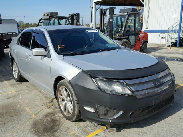 3FAHP0JA7CR398677 - 2012 FORD FUSION SEL SILVER photo 1