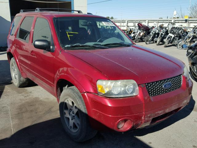 1FMCU94135KA35812 - 2005 FORD ESCAPE LIM MAROON photo 1