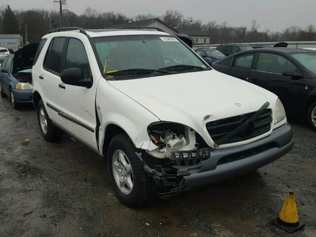 4JGAB54E9XA099094 - 1999 MERCEDES-BENZ ML 320 WHITE photo 1