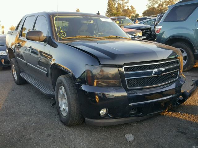 3GNEC12027G235495 - 2007 CHEVROLET AVALANCHE BLACK photo 1