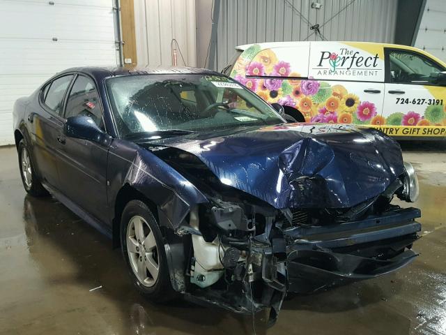 2G2WP552481117906 - 2008 PONTIAC GRAND PRIX BLUE photo 1