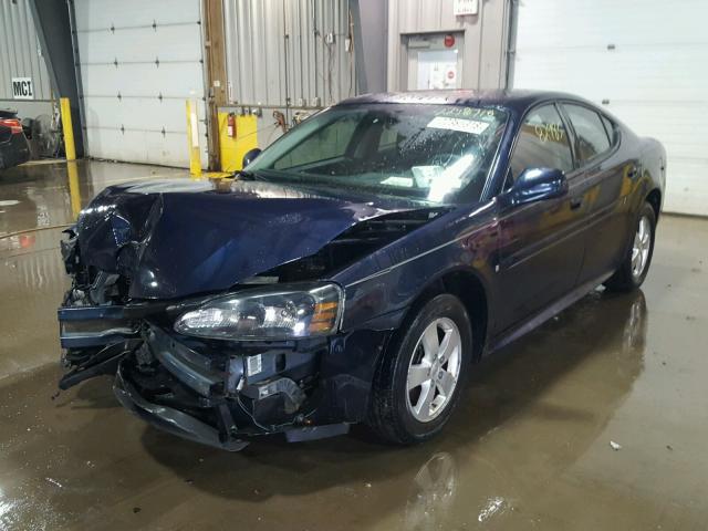 2G2WP552481117906 - 2008 PONTIAC GRAND PRIX BLUE photo 2