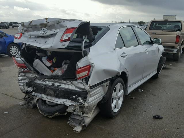 4T1BF3EK3BU214927 - 2011 TOYOTA CAMRY BASE SILVER photo 4