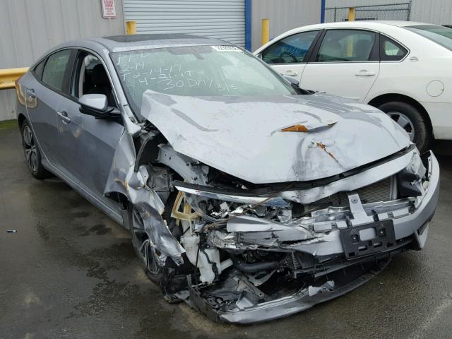 2HGFC1F30GH637759 - 2016 HONDA CIVIC EX SILVER photo 1