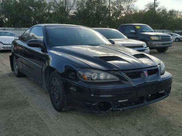 1G2NW12E44C125594 - 2004 PONTIAC GRAND AM G BLACK photo 1