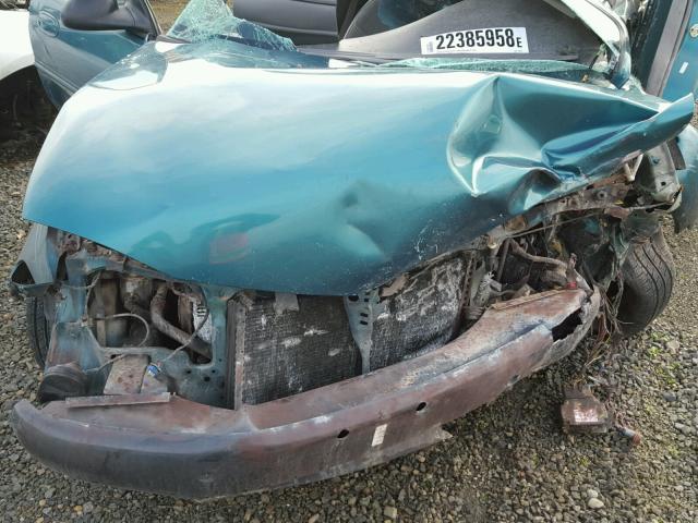 3FAFP15P7WR218873 - 1998 FORD ESCORT SE GREEN photo 7