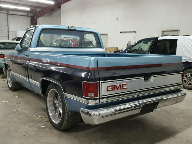 1GCDC14H9GF443544 - 1986 CHEVROLET C10 TWO TONE photo 3