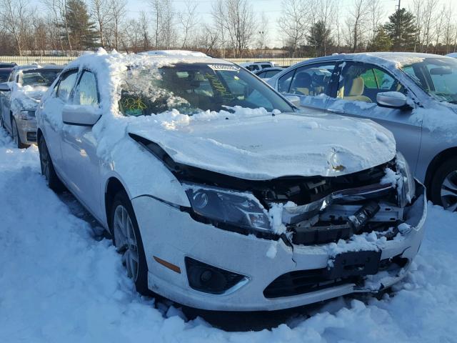 3FAHP0JG4AR126735 - 2010 FORD FUSION SEL WHITE photo 1