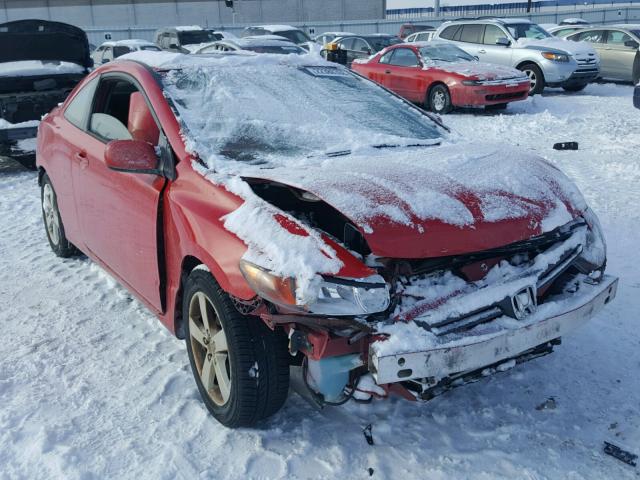 2HGFG12896H578067 - 2006 HONDA CIVIC EX RED photo 1