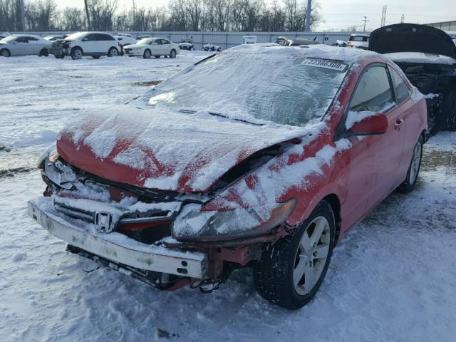 2HGFG12896H578067 - 2006 HONDA CIVIC EX წითელი ფოტო 2