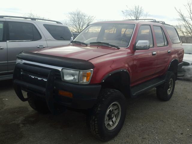 JT3VN39WXR0168388 - 1994 TOYOTA 4RUNNER VN BURGUNDY photo 2