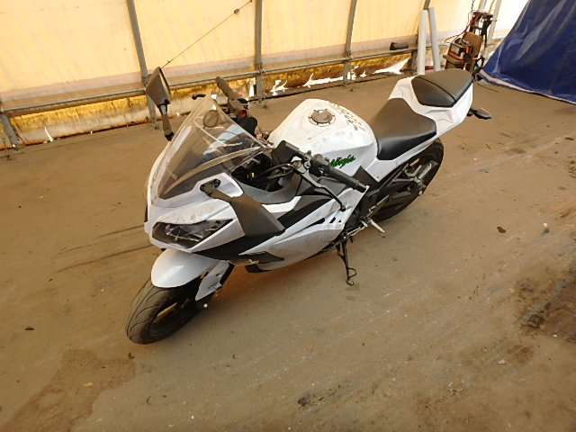 JKAEX8A13FA012244 - 2015 KAWASAKI EX300 A SILVER photo 2