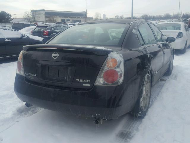 1N4BL11D53C143638 - 2003 NISSAN ALTIMA SE BLACK photo 4