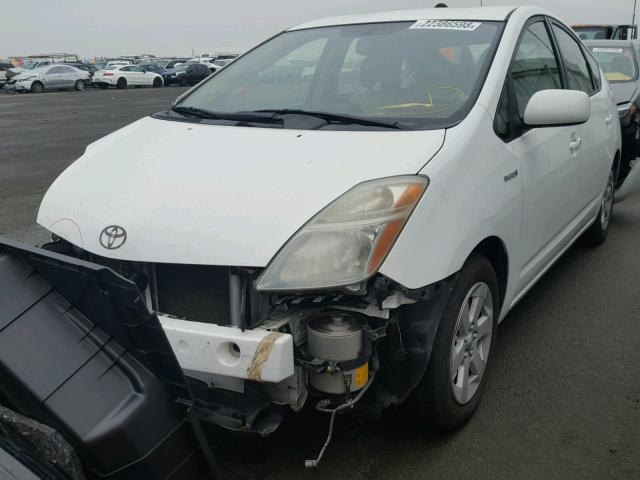 JTDKB20U863154707 - 2006 TOYOTA PRIUS WHITE photo 2