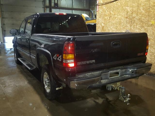 1GTHK23172F207417 - 2002 GMC SIERRA K25 BLACK photo 3