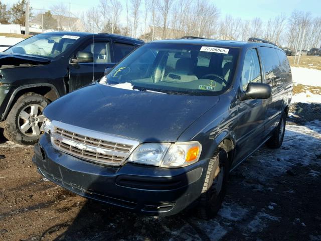 1GNDX03E04D164536 - 2004 CHEVROLET VENTURE BLUE photo 2