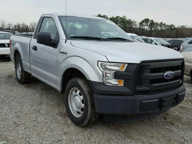 1FTMF1C86FKD84421 - 2015 FORD F150 SILVER photo 1